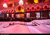 عزاداری هیات ها در کربلای معلی در آستانه اربعین حسینی(ع)