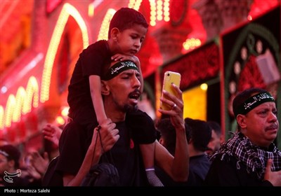 عزاداری هیات ها در کربلای معلی در آستانه اربعین حسینی(ع)