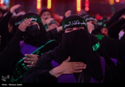 عزاداری هیات ها در کربلای معلی در آستانه اربعین حسینی(ع)