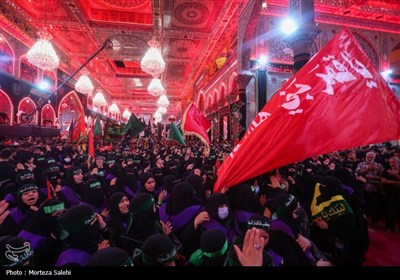 عزاداری هیات ها در کربلای معلی در آستانه اربعین حسینی(ع)