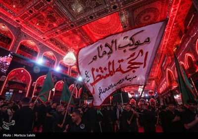 عزاداری هیات ها در کربلای معلی در آستانه اربعین حسینی(ع)