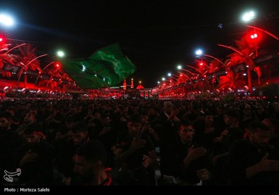 عزاداری هیات ها در کربلای معلی در آستانه اربعین حسینی(ع)