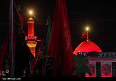 عزاداری هیات ها در کربلای معلی در آستانه اربعین حسینی(ع)