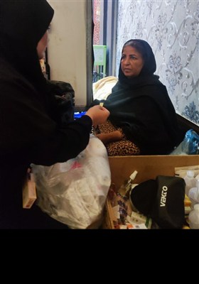خدمت رسانی موکب درمانی حضرت ابوالفضل بسیج جامعه پزشکی لرستان در کربلا و نجف