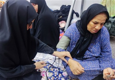 خدمت رسانی موکب درمانی حضرت ابوالفضل بسیج جامعه پزشکی لرستان در کربلا و نجف