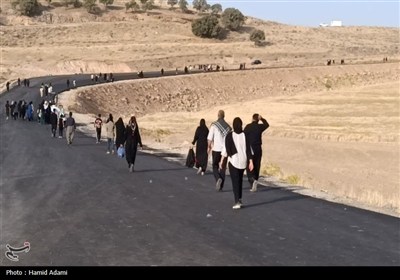 پیاده‌روی بزرگ جاماندگان اربعین در کوهدشت