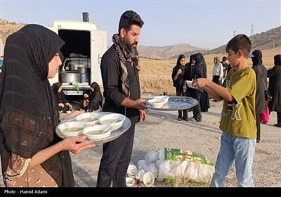 پیاده‌روی بزرگ جاماندگان اربعین در کوهدشت