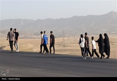پیاده‌روی بزرگ جاماندگان اربعین در کوهدشت