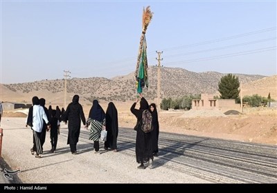 پیاده‌روی بزرگ جاماندگان اربعین در کوهدشت