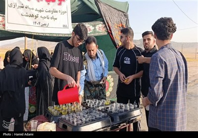 پیاده‌روی بزرگ جاماندگان اربعین در کوهدشت