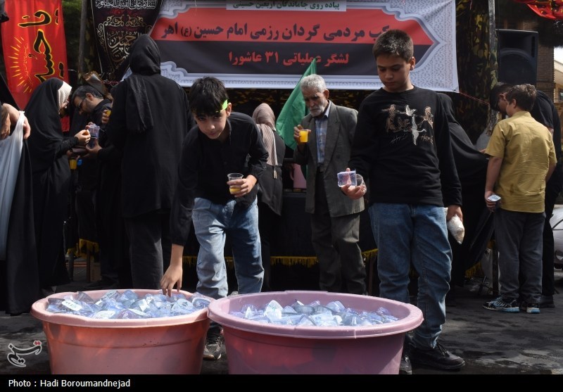 پیاده‌روی دلدادگان حسینی در اهر