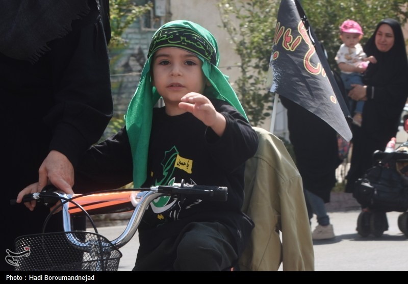 پیاده‌روی دلدادگان حسینی در اهر