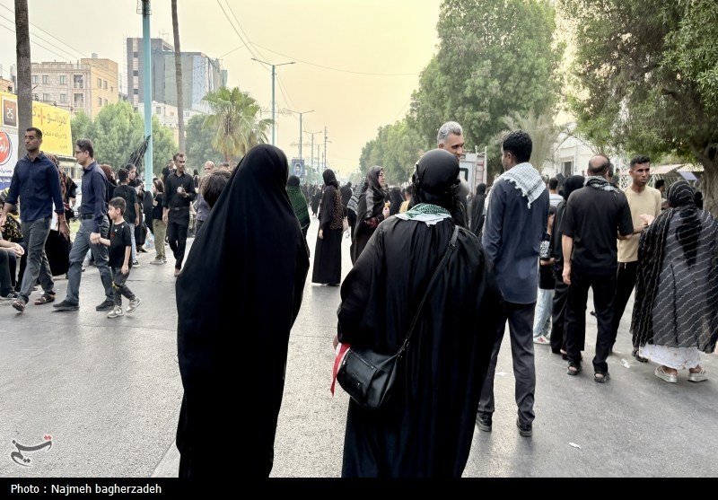 حضور گسترده جاماندگان اربعین در بندرعباس؛ گام‌هایی از خلیج فارس تا یاد کربلا+فیلم