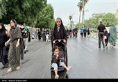 پیاده‌روی جاماندگان اربعین در بندرعباس