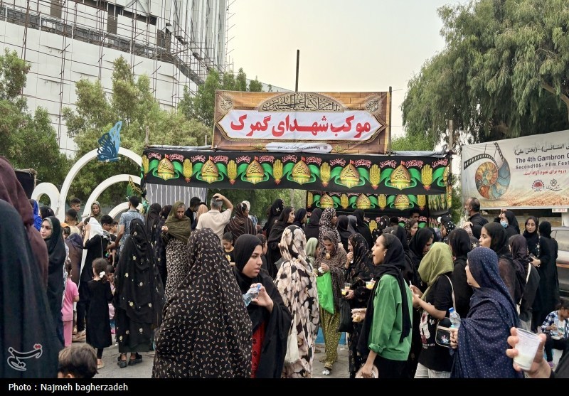 حضور گسترده جاماندگان اربعین در بندرعباس؛ گام‌هایی از خلیج فارس تا یاد کربلا+فیلم