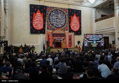 مراسم سوگواری اربعین حسینی در سومین حرم اهل بیت (ع)