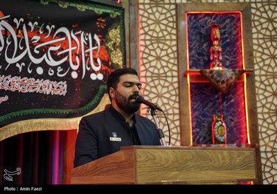 مراسم سوگواری اربعین حسینی در سومین حرم اهل بیت (ع)