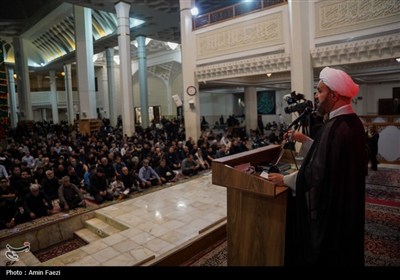 مراسم سوگواری اربعین حسینی در سومین حرم اهل بیت (ع)