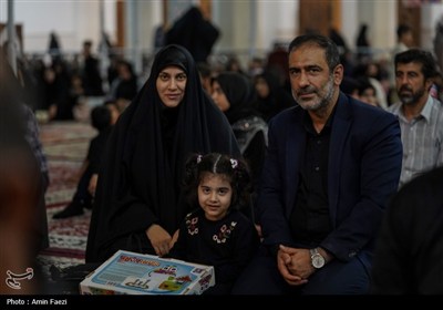 مراسم سوگواری اربعین حسینی در سومین حرم اهل بیت (ع)