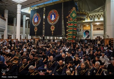 مراسم سوگواری اربعین حسینی در سومین حرم اهل بیت (ع)