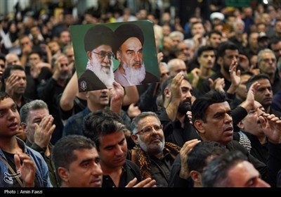 مراسم سوگواری اربعین حسینی در سومین حرم اهل بیت (ع)