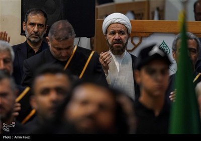 مراسم سوگواری اربعین حسینی در سومین حرم اهل بیت (ع)