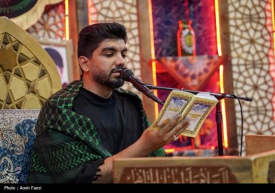 مراسم سوگواری اربعین حسینی در سومین حرم اهل بیت (ع)