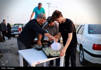 پیاده‌روی دلدادگان و جاماندگان اربعین در بوشهر