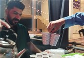 شبهای پرنور مریانج/ جایی که زائران اربعین را با عشق بدرقه میکنند
