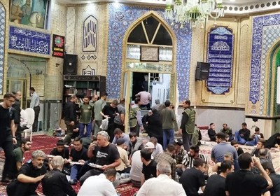 موكب،خدمت،اربعين،زائران،مسير،خادمان،مظاهري،ادامه،حسين،ايام،ف ...