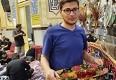 روایت خادمی در مسیر کربلا/ اینجا قلبهای زائران را گرم میکنند+فیلم