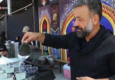 زائران،موكب،اربعين،مسير،حسين،خادم،پذيرايي،همدان،جوانان،امام، ...