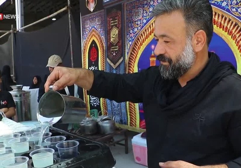 همت بلند مردم روستای ایوک برای خدمت به زائران اربعین‌