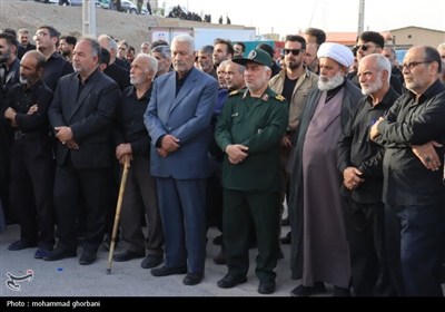 تشییع شهید جاویدالاثر اقتدار ملی یونس نوفرستی در نوفرست