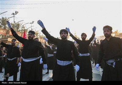 عزاداری اربعین حسینی در بین الحرمین