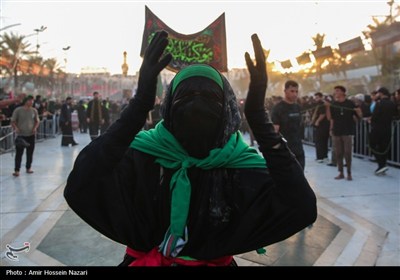 عزاداری اربعین حسینی در بین الحرمین