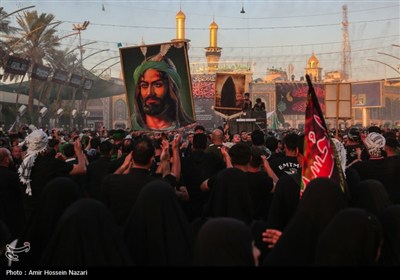 عزاداری اربعین حسینی در بین الحرمین