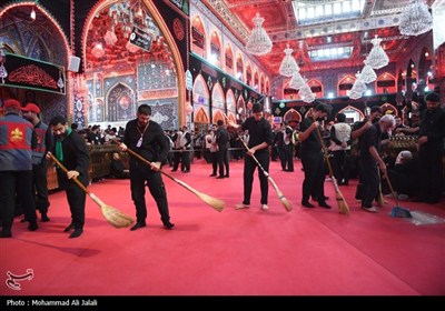 کربلای معلی در روز اربعین حسینی