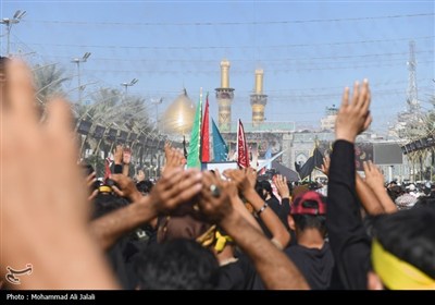 کربلای معلی در روز اربعین حسینی