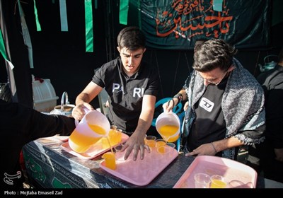 پیاده روی جاماندگان اربعین حسینی در ارومیه