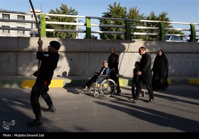 پیاده روی جاماندگان اربعین حسینی در ارومیه