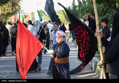پیاده روی جاماندگان اربعین حسینی در ارومیه