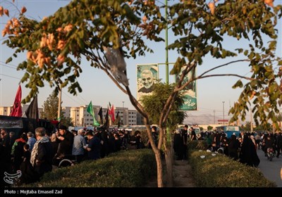 پیاده روی جاماندگان اربعین حسینی در ارومیه