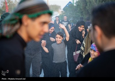 پیاده روی جاماندگان اربعین حسینی در ارومیه