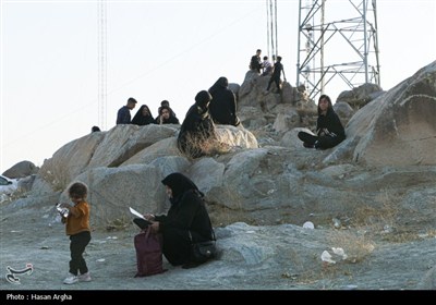 مراسم جاماندگان اربعین حسینی در زنجان