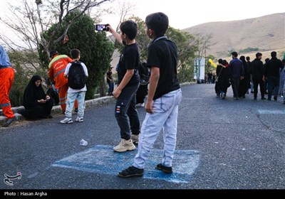 مراسم جاماندگان اربعین حسینی در زنجان