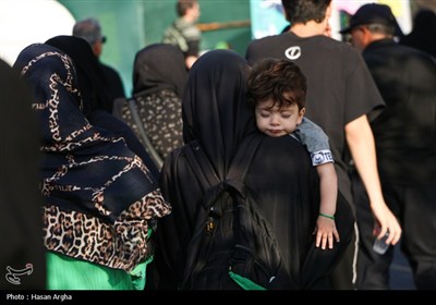 مراسم جاماندگان اربعین حسینی در زنجان