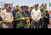 بهرهبرداری جاده ترانزیتی ـ پدافندی مرز مهران/ تسهیل تردد یگانهای امدادی و عملیاتی