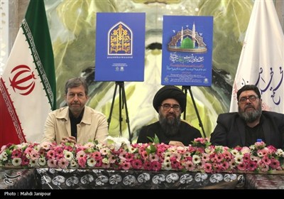 آیین رونمایی از پوستر اجلاس سراسری 1500دمین سال ولادت پیامبر اکرم(ص)
