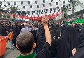 موج شور و عشق حسینی در مراسم جاماندگان اربعین رشت